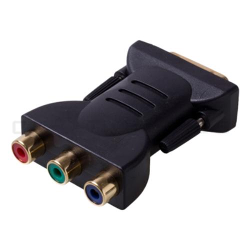 DVII Male To 3 RCA Female Component VIDEo Adapter Converter