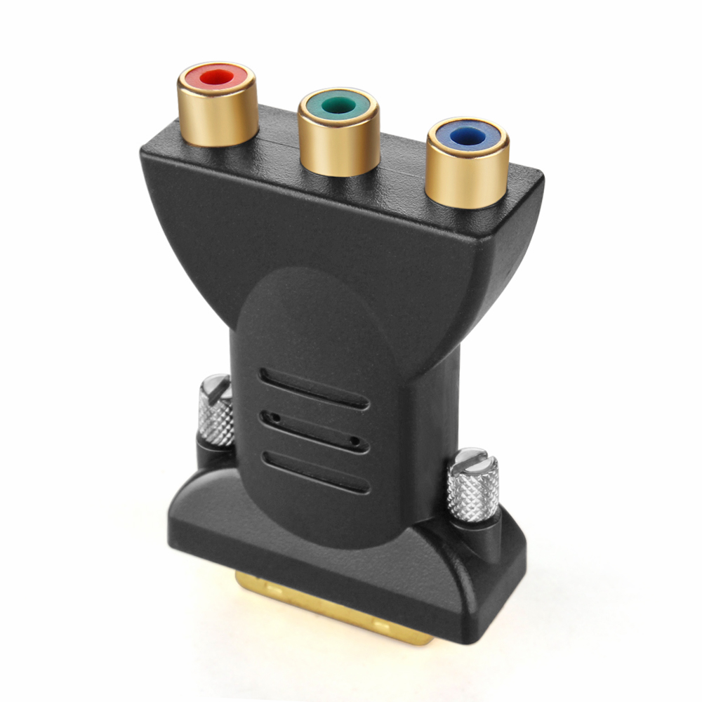 DVII Male To 3 RCA Female Component VIDEo Adapter Converter eBay