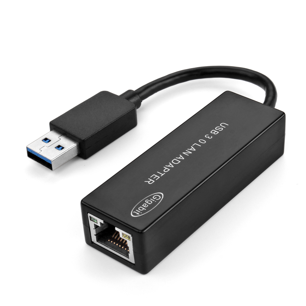 Leveraging the high-bandwidth of SuperSpeed USB 3.0 interface at up to 5 Gbps, this USB 3.0 to Ethernet adapter future-proofs your network connection with 1000 Mbps Ethernet while maintains a backwards compatibility with 10/100 Mbps Ethernet