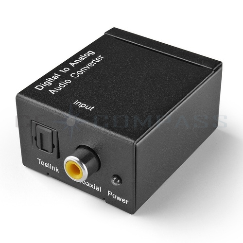 ... about Digital Coax & Optical Toslink To Analog Audio Converter Adapter