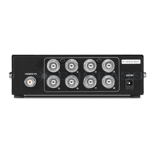 1 to 8 BNC Composite Video Splitter Distribution Amplifier CCTV