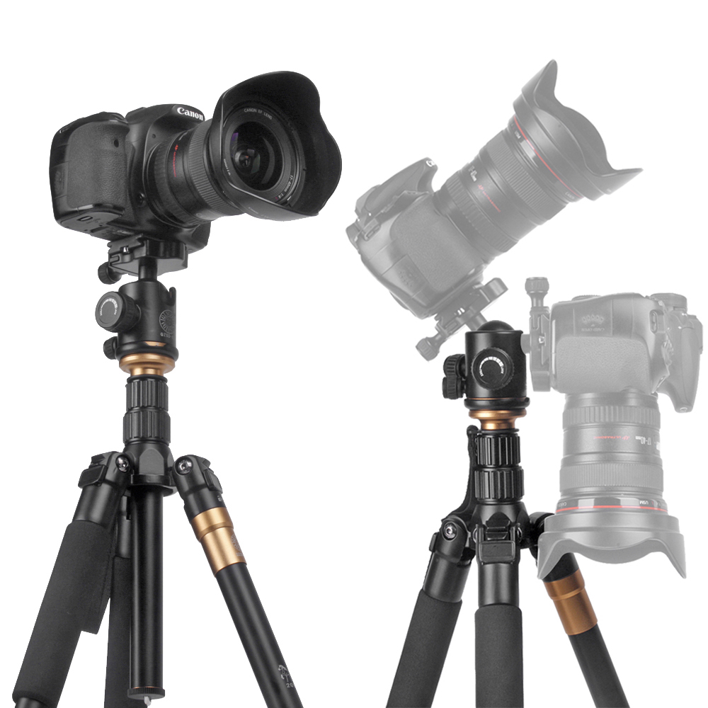 Q666 SLR CAMERA Tripod Monopod & Ball Head Portable Compact Travel 95