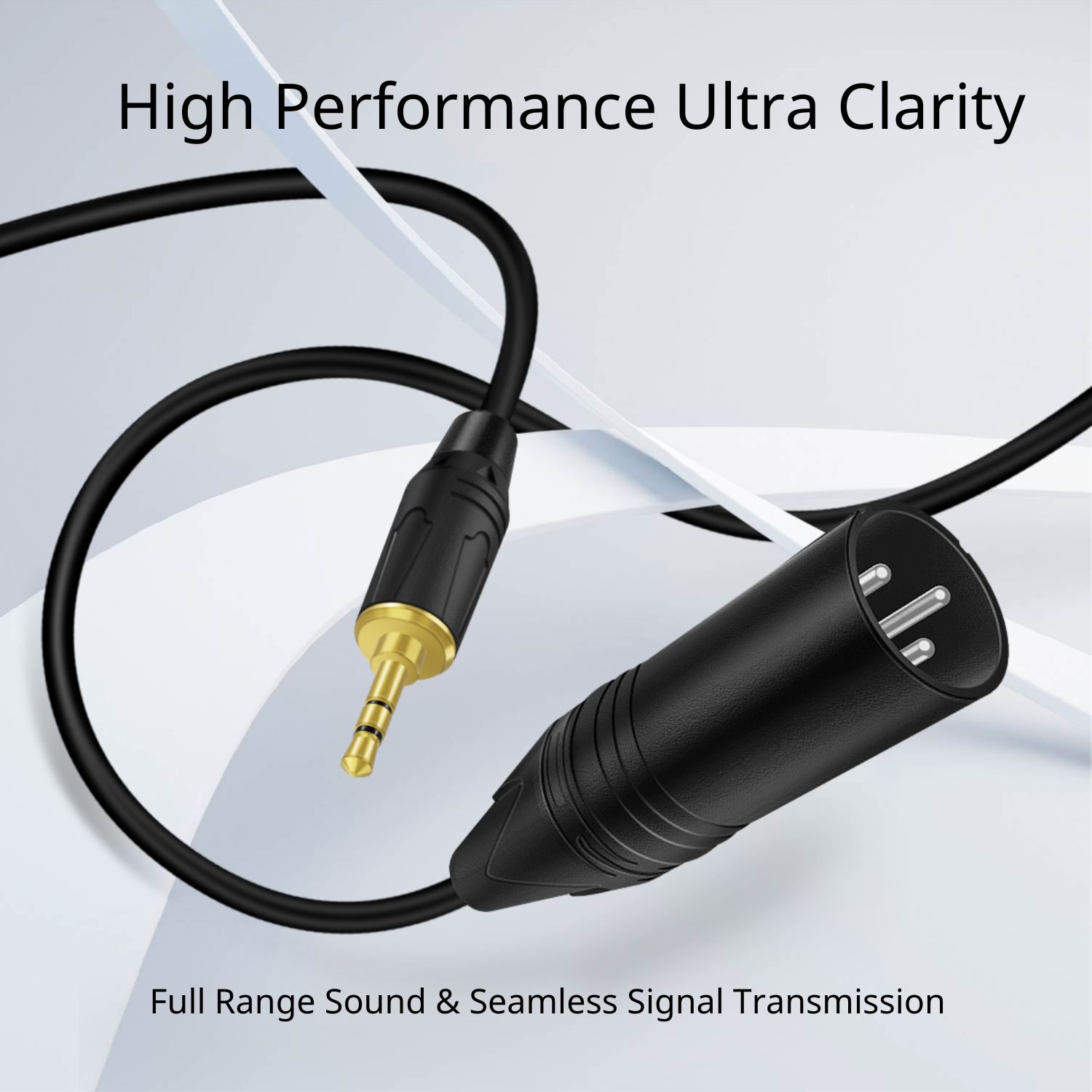 3 5mm 1 8 Inch Trs To Xlr Male To Male Cable 3ft