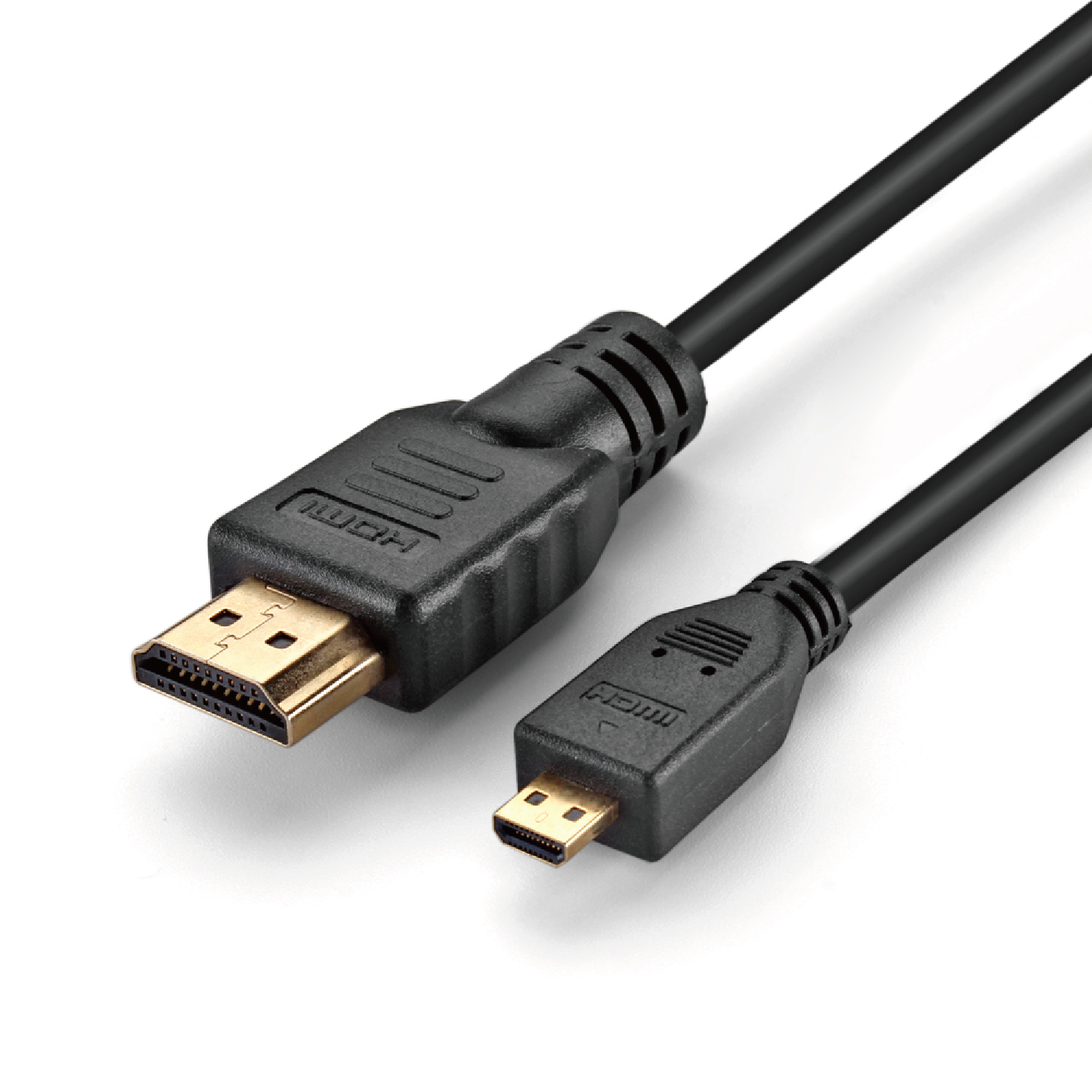 10 FT Micro-HDMI to HDMI 1080P Male to Male Cable Type A to D HD Quality