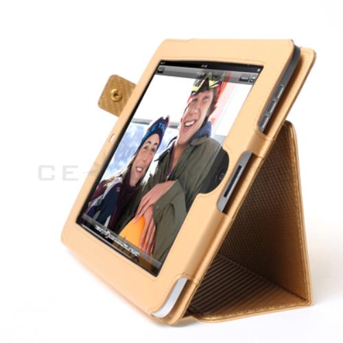 Apple Ipad on Apple Ipad 1 Magnetic Yellow Leather Case Cover W Stand   Ebay