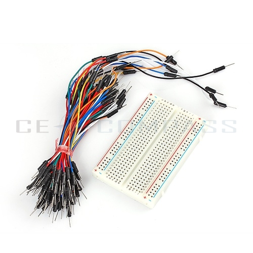 70PCS Breadboard Jumper Cable Wire + PCB Protoboard Test Circuit Board