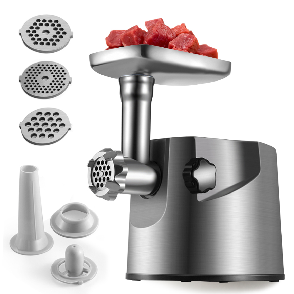 Meat Grinder Electric Mincer Machine Blades Sausage Stuffer Tube