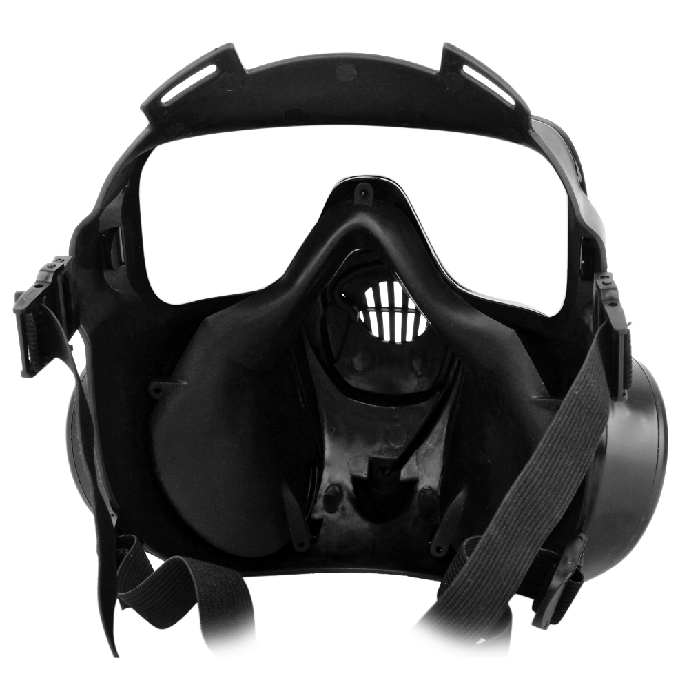 M50 Airsoft Mask - Full Face Protection With Filter Fans For Paintball & Tactical Games