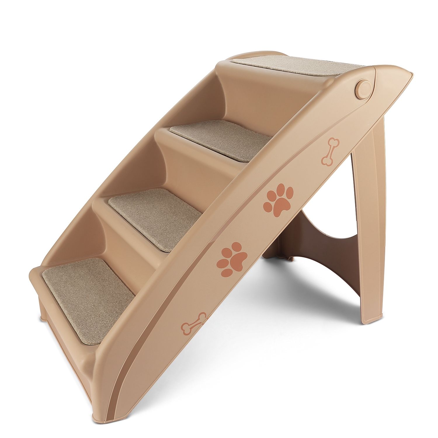 Folding Pet Stairs Dog Cat Step Ramp ...