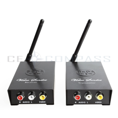 2.4GHz 2.4G Wireless Audio Video Transmitter Receiver Sender 4 Channels A/V