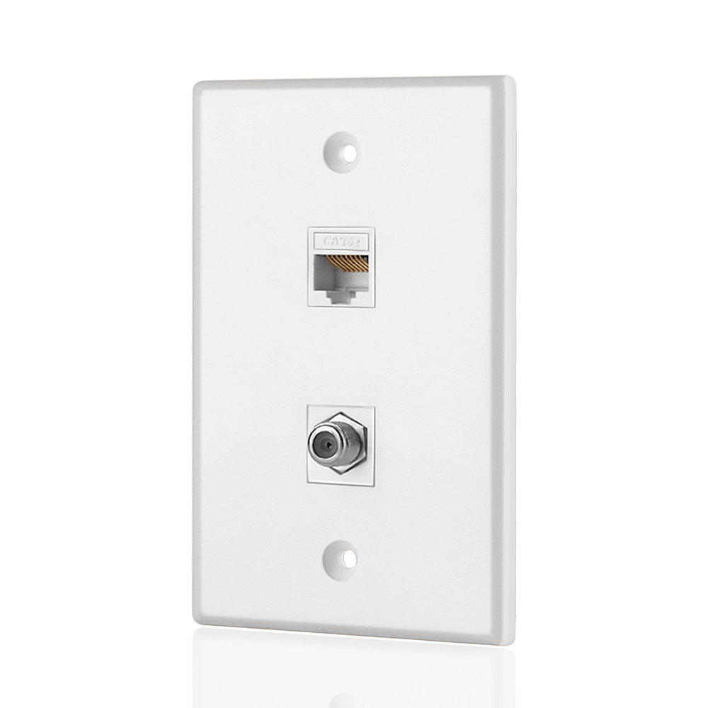 Robust one-piece lead-frame and wall plate design