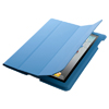 Blue Smart Cover Leather Case Stand w/ Magnetic for iPad 2