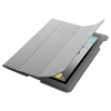 Silver Smart Cover Leather Case Stand w/ Magnetic for iPad 2
