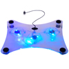 USB 3 fan Light Notebook Cooling Pad Laptop Transparent