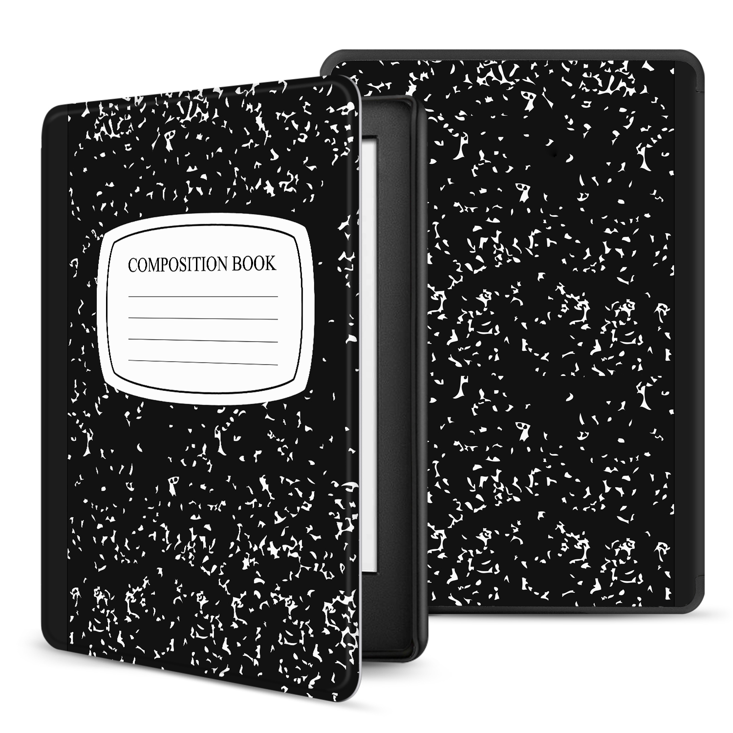 Automatically wakes or puts your device to sleep when the lid is opened and closed; Cover folds back for easy one-handed reading