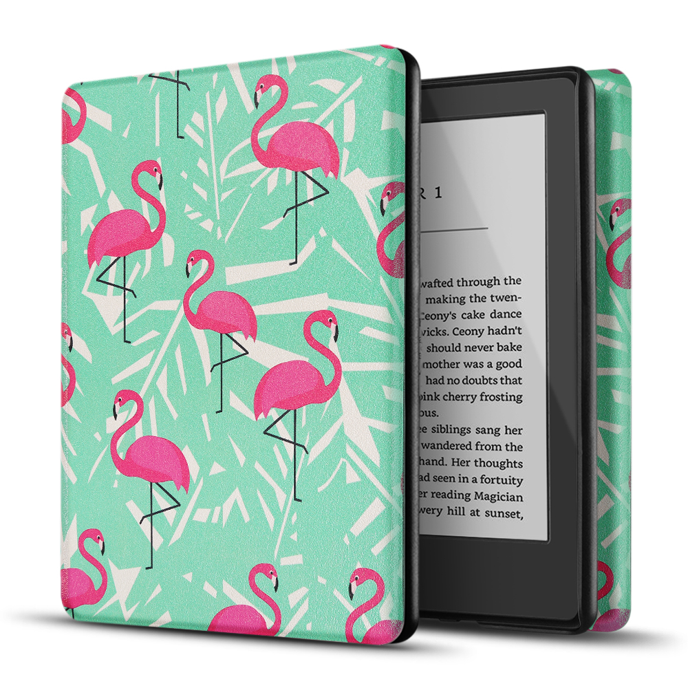Case for Kindle 10th Generation - Slim & Light Smart Cover Case with Auto Sleep & Wake for Amazon Kindle E-reader 6" Display, 10th Generation 2019 Release (Flamingo)