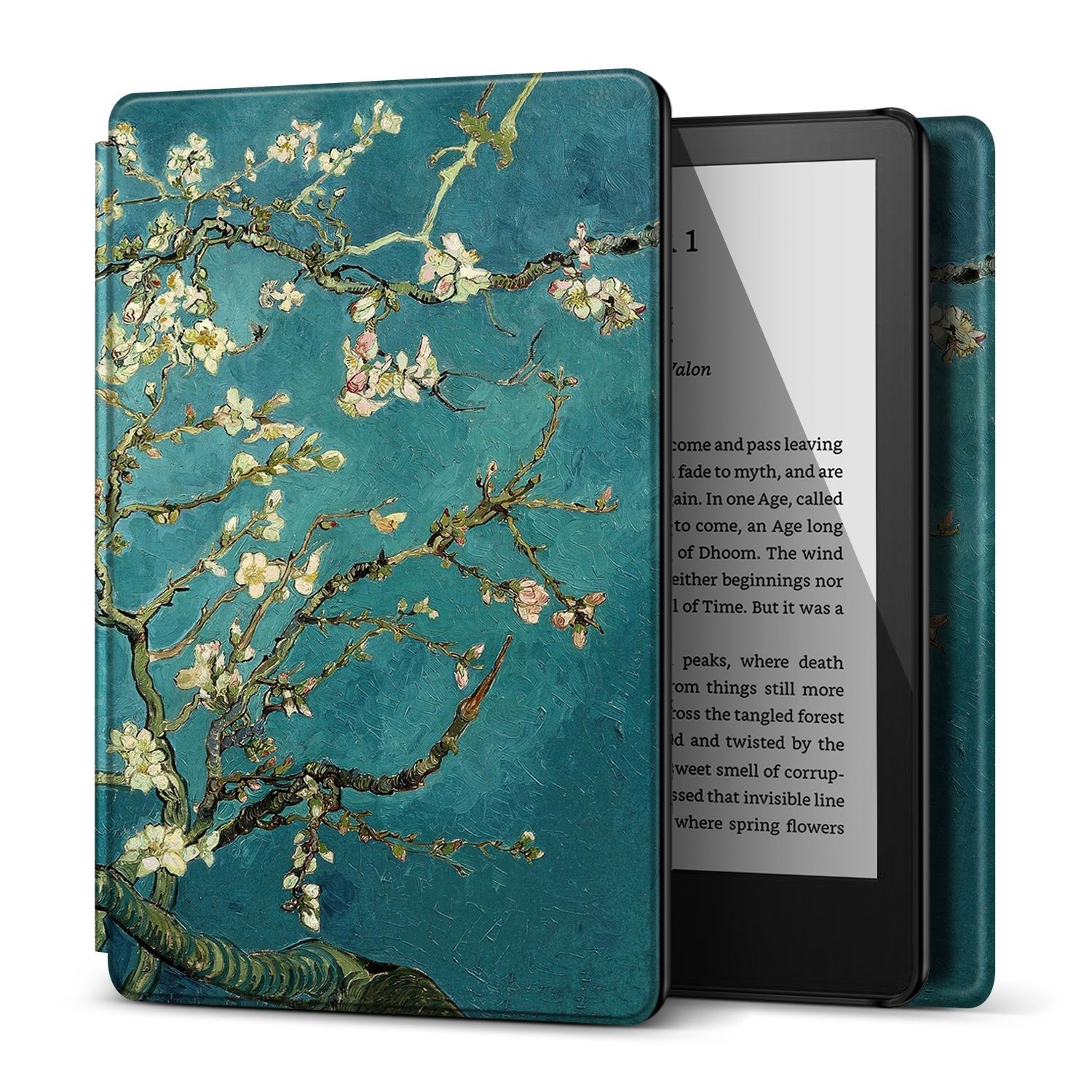 Case for 6" All-New Kindle (2022 Release) 11th Generation Slim Almond Blossoms Cover, Lightweight and Smart Protective Flip Case with Auto Sleep and Wake for 6-Inch Amazon Kindle E-book Reader
