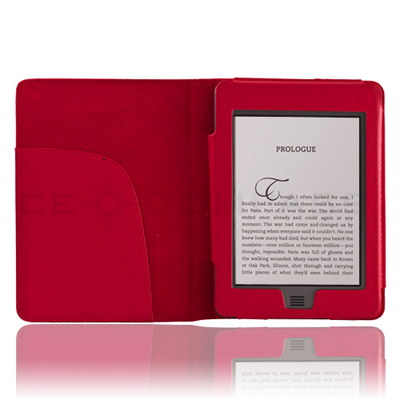   Leather Folio Cover Case Pouch for  Kindle Touch 4 4th 3G  