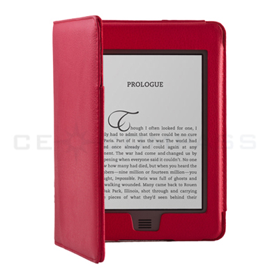   Leather Folio Cover Case Pouch for  Kindle Touch 4 4th 3G  