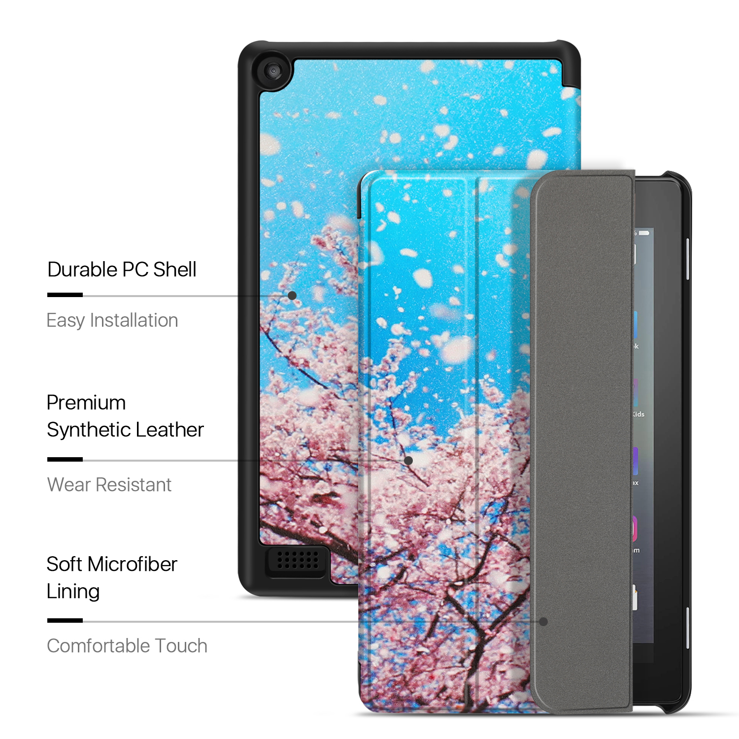 Corner drop impact-resistant design safeguards your device beyond normal wear and tear, also protecting your device from bump and damage