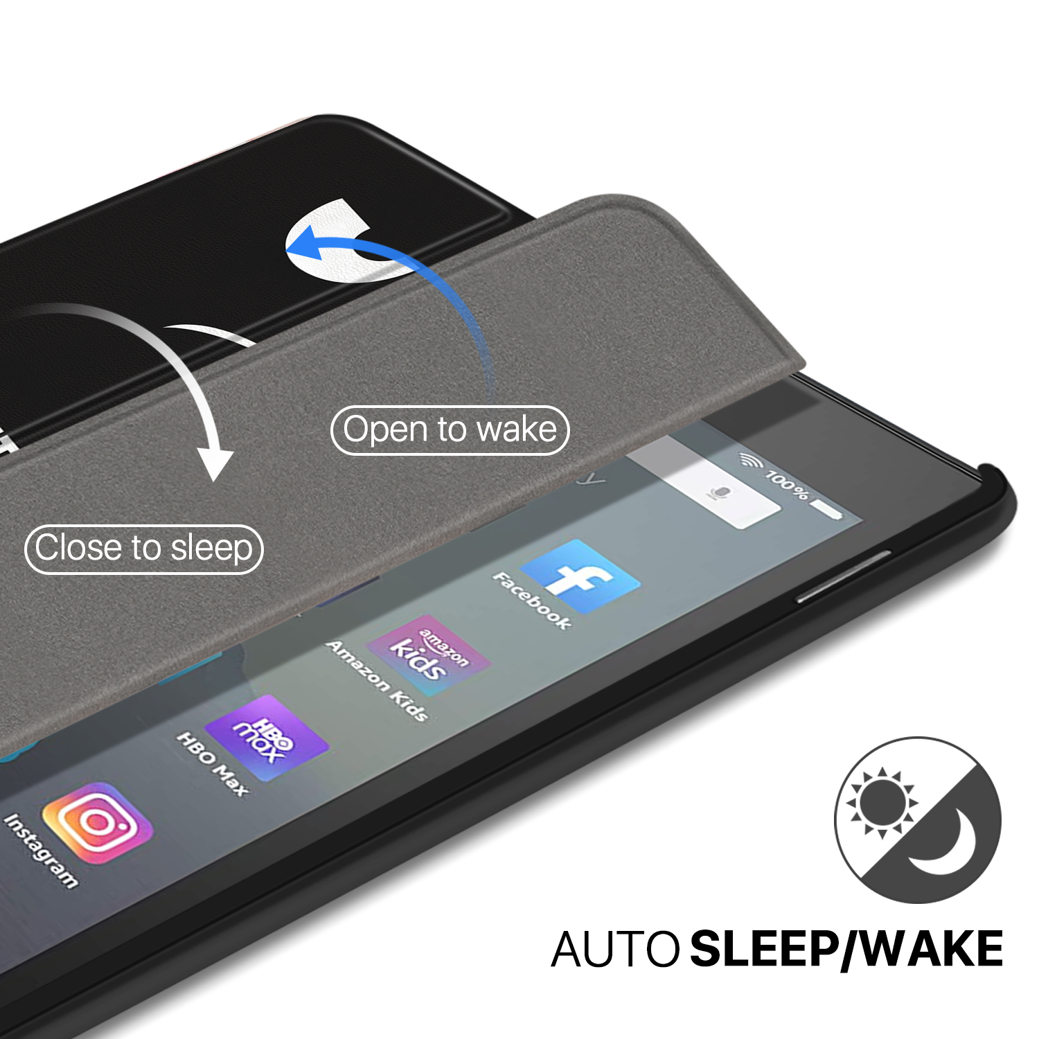 Ultra-slim lightweight protective case comes with a hard PC shell and premium quality synthetic leather to protect your device from dust, scuffs, and scratches. The comfort microfiber suede interior lining adds an additional layer of protection to your touchscreen