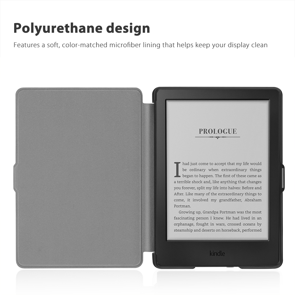 Case for Kindle 8 Gen E-reader Slim Light Smart Cover Auto Sleep