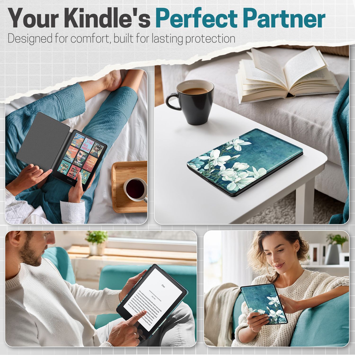 Case for Kindle Paperwhite 12th Gen 2024 - Slim Auto Sleep Cover