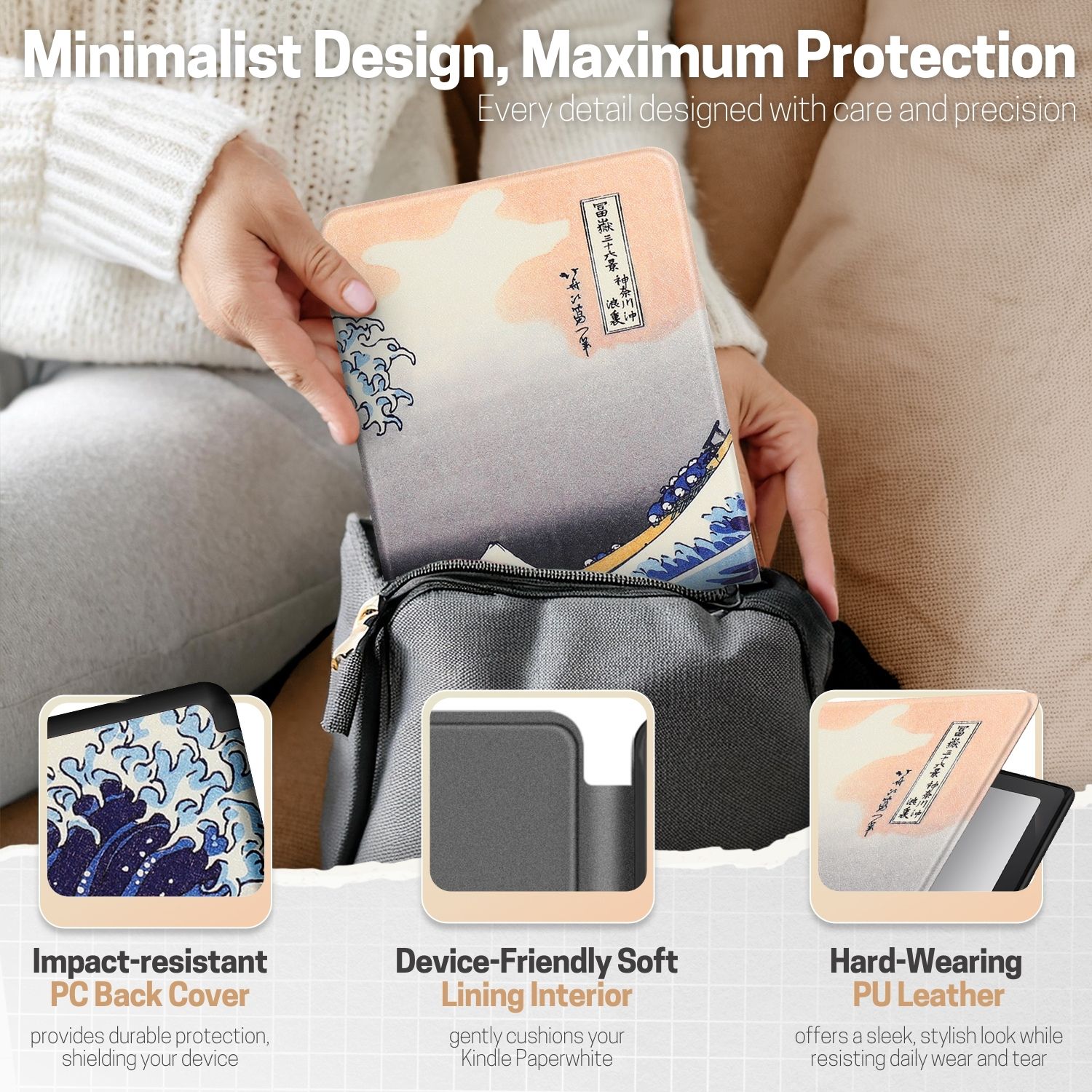 Corner drop impact resistant safeguarding your device beyond normal wear and tear; protect your device from bumps, dust, damage, scratches