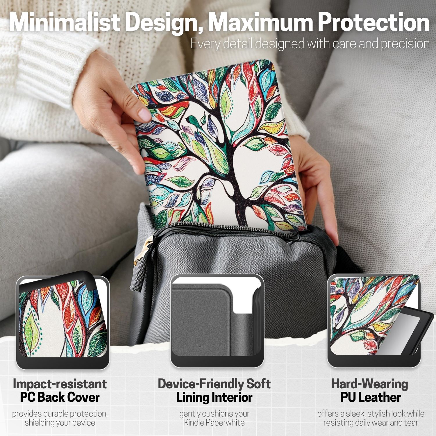 Corner drop impact resistant safeguarding your device beyond normal wear and tear; protect your device from bumps, dust, damage, scratches