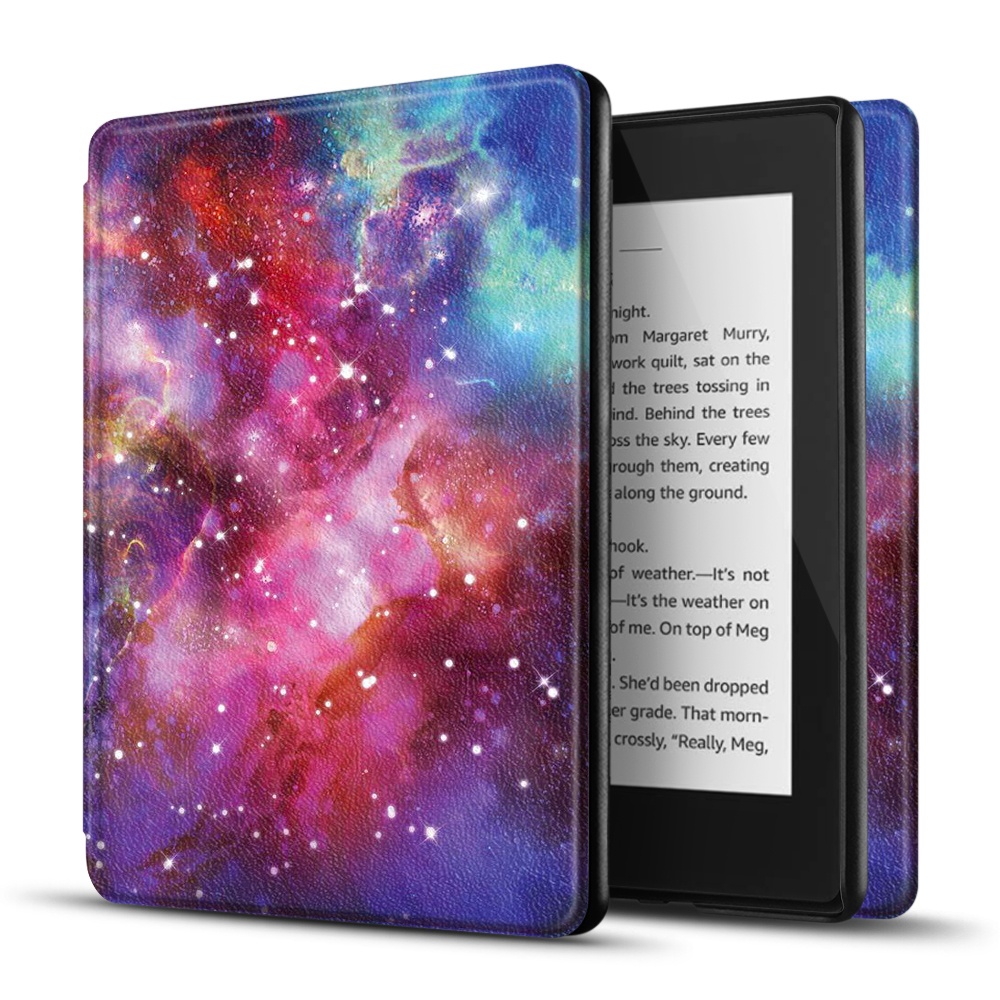 Case for Kindle Paperwhite 10th Gen / 10 Generation 2018 Release - Slim Light Smart Cover Sleeve with Auto Sleep Wake Compatible with Amazon Kindle Paperwhite 2019 2020 Version (Galaxy Sky)
