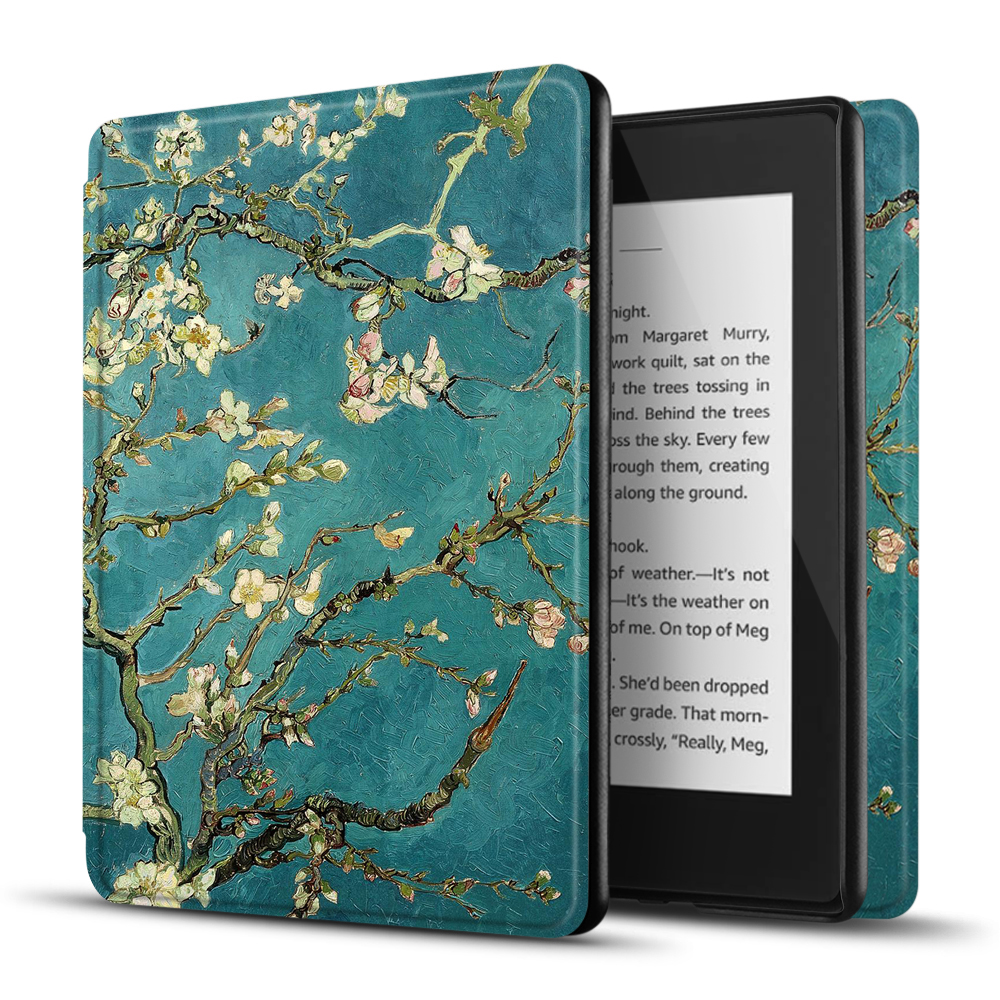 Case for Kindle Paperwhite 10th Gen / 10 Generation 2018 Release - Slim Light Smart Cover Sleeve with Auto Sleep Wake Compatible with Amazon Kindle Paperwhite 2019 2020 Version (Almond Blossom)