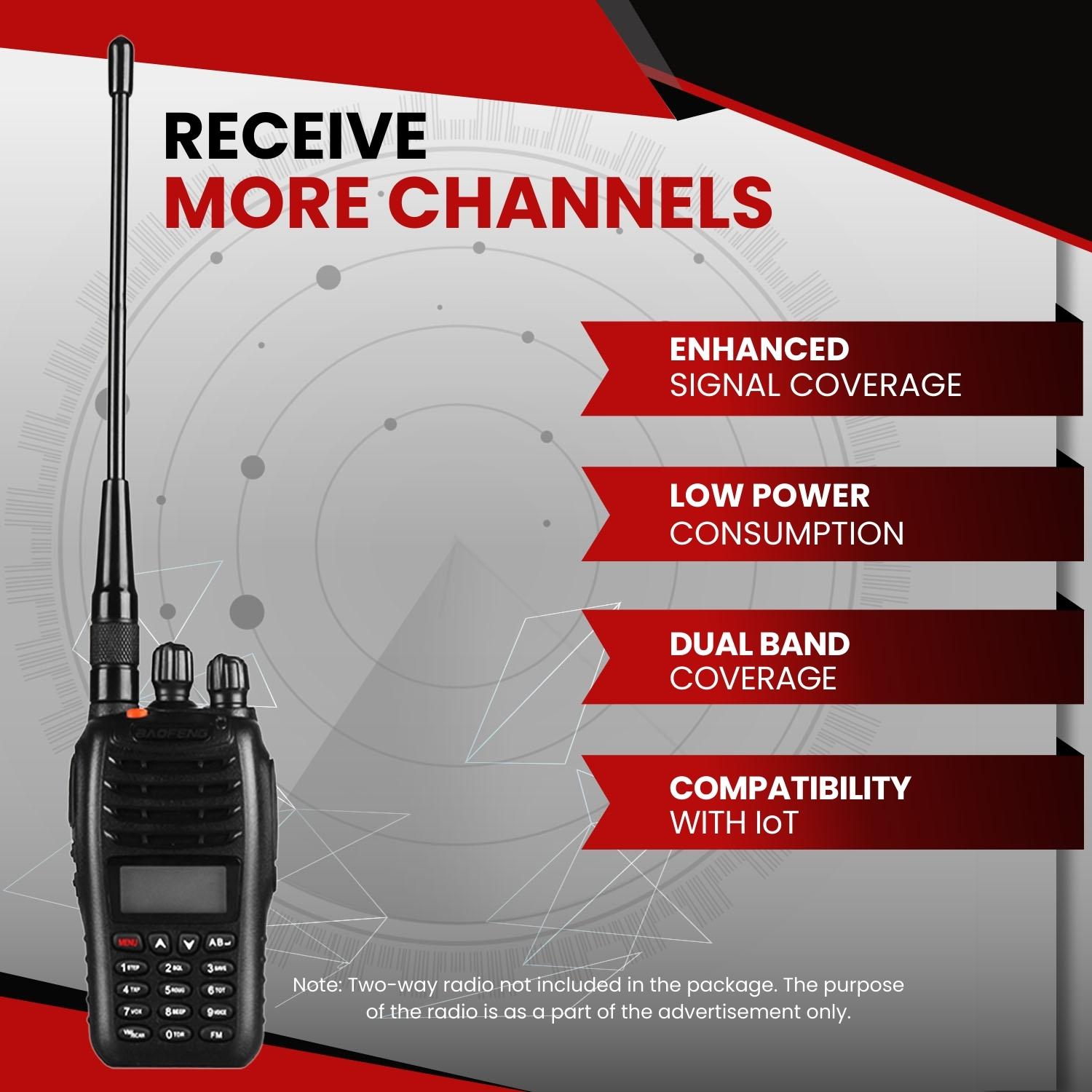 NA701S SF SMAFemale Radio Antenna For Wouxun KGUV Baofeng UV5R