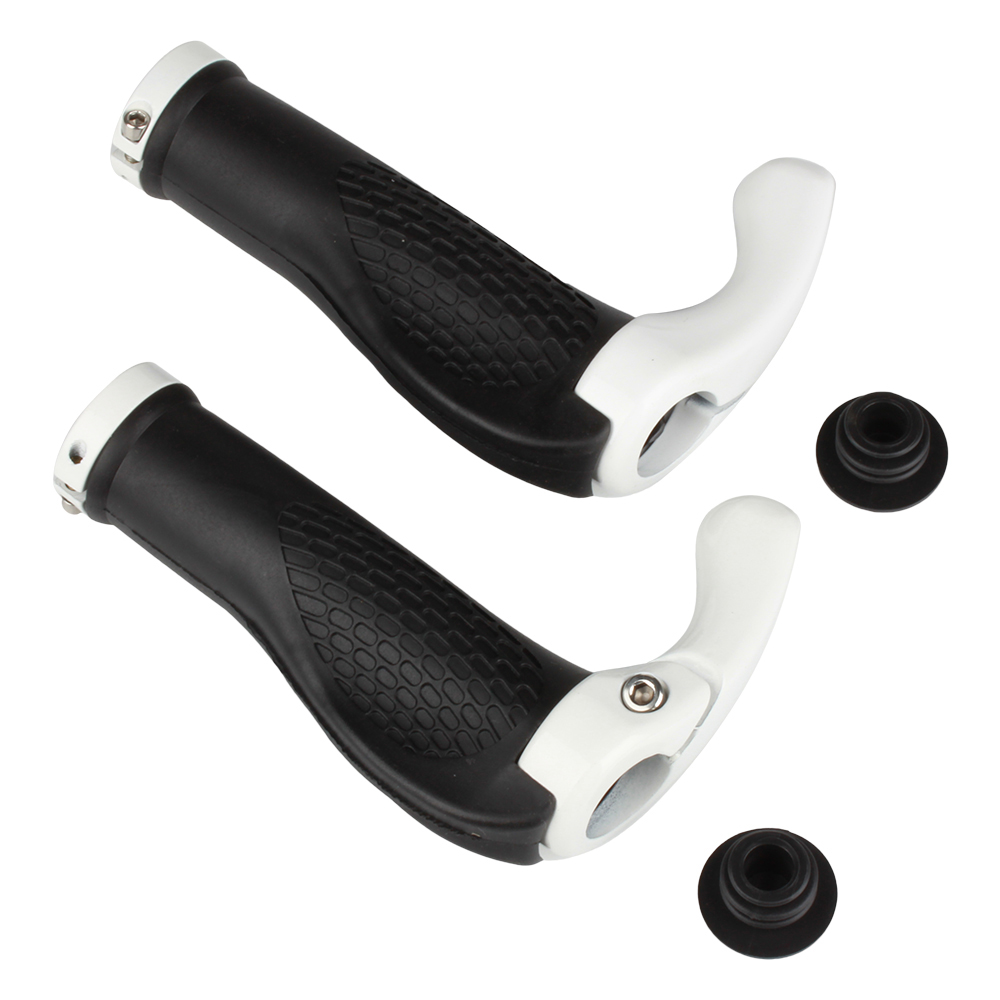 white mountain bike grips