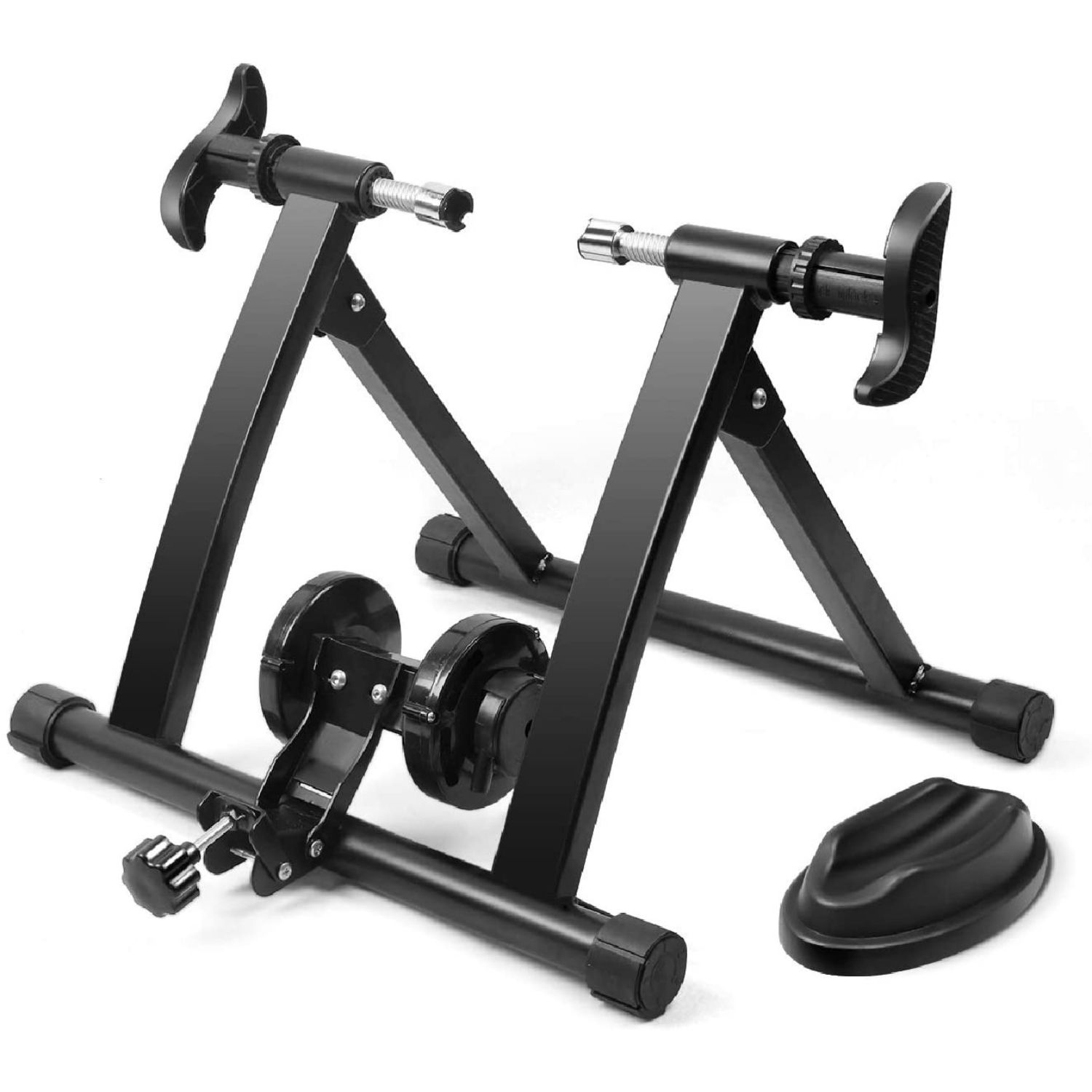 stationary bike front wheel stand