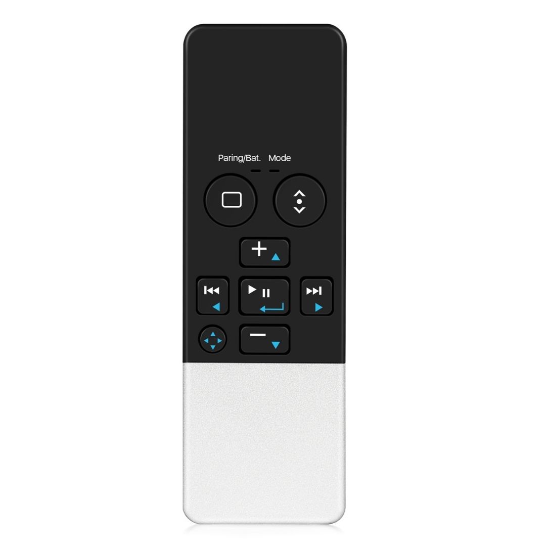 Bluetooth Remote Control Trackpad Media & Presentation for iOS Mac Android PC - Wireless Camera Shutter, Media Button, Presentation Clicker for iPhone, iPad, iPad Air Pro, Macbook Pro Air Mini M1