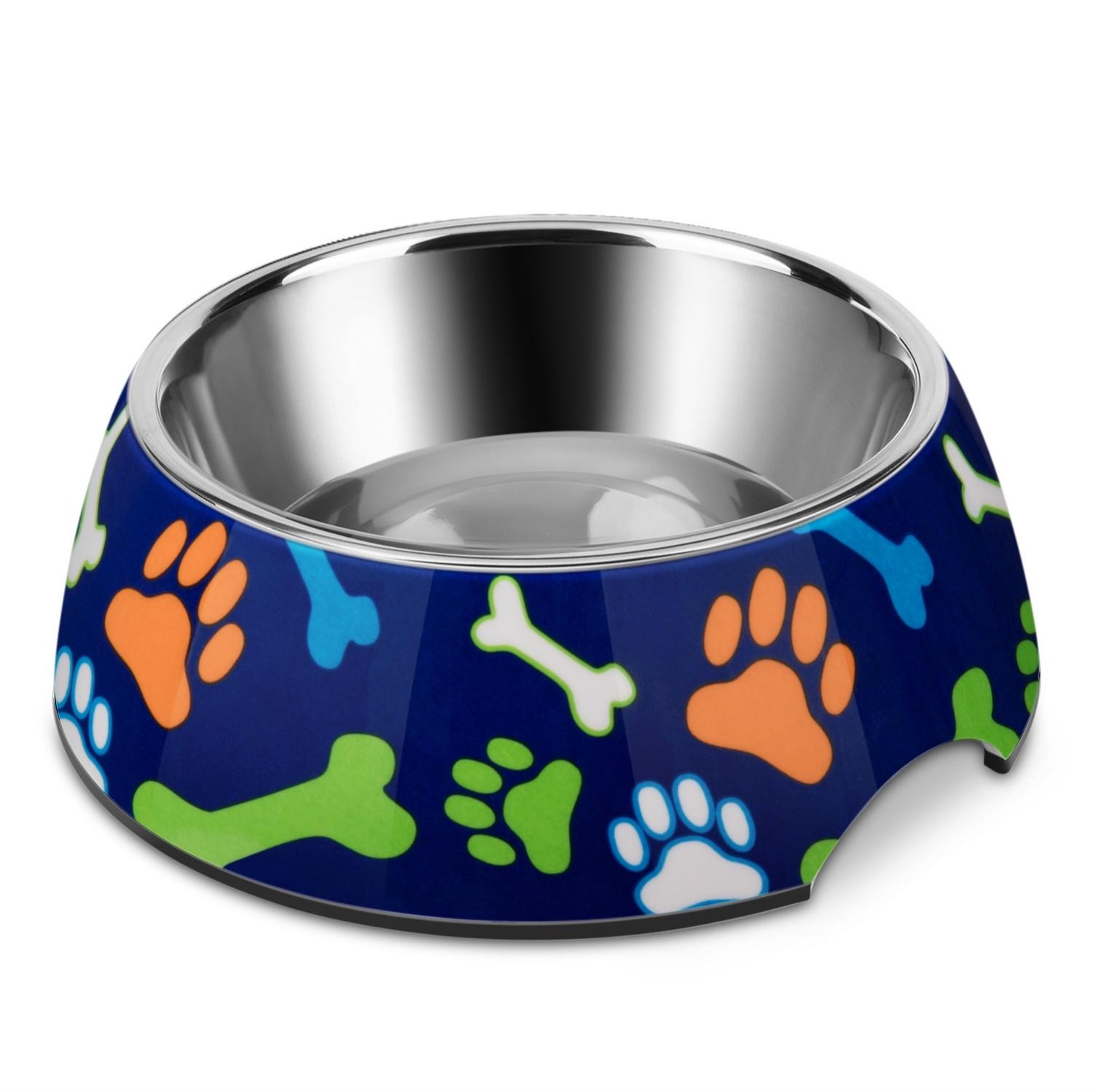 dog bowl in dishwasher with other dishes