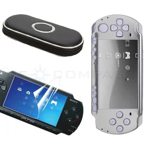 Aluminum Hard Case cover Compatible with For Sony PSP 3000 1 x 