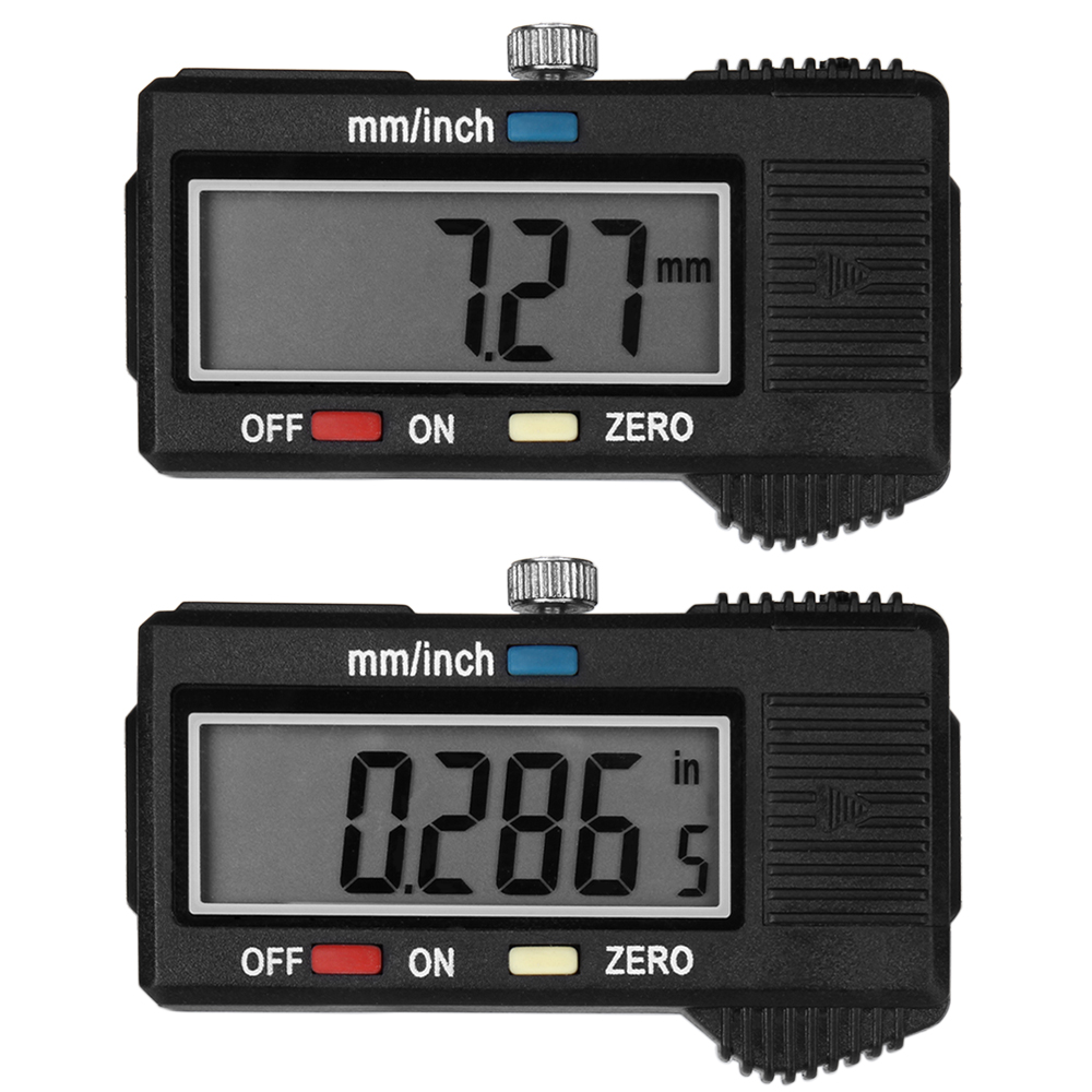 User-Friendly Digital Measurement Tool - Our electronic digital caliper features a large LCD for clear readouts, an intuitive digital ruler, and an easy-to-navigate electronic interface.
