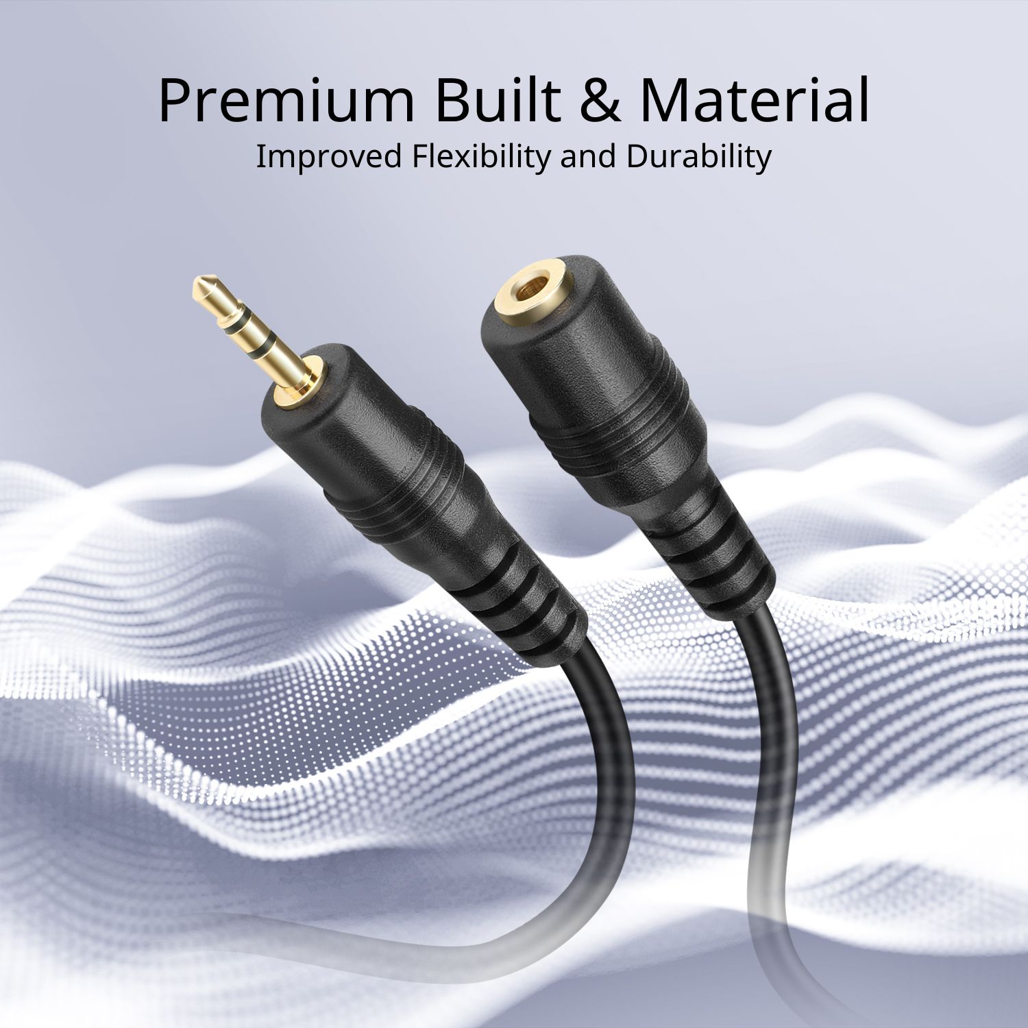 Superb Sound Quality High performance versatile cable delivers full range bass for audio equipment; Accurately transfer high bandwidth frequency quality detailed clean natural pure audio sound with realism and clarity jitter-free stereo format signals