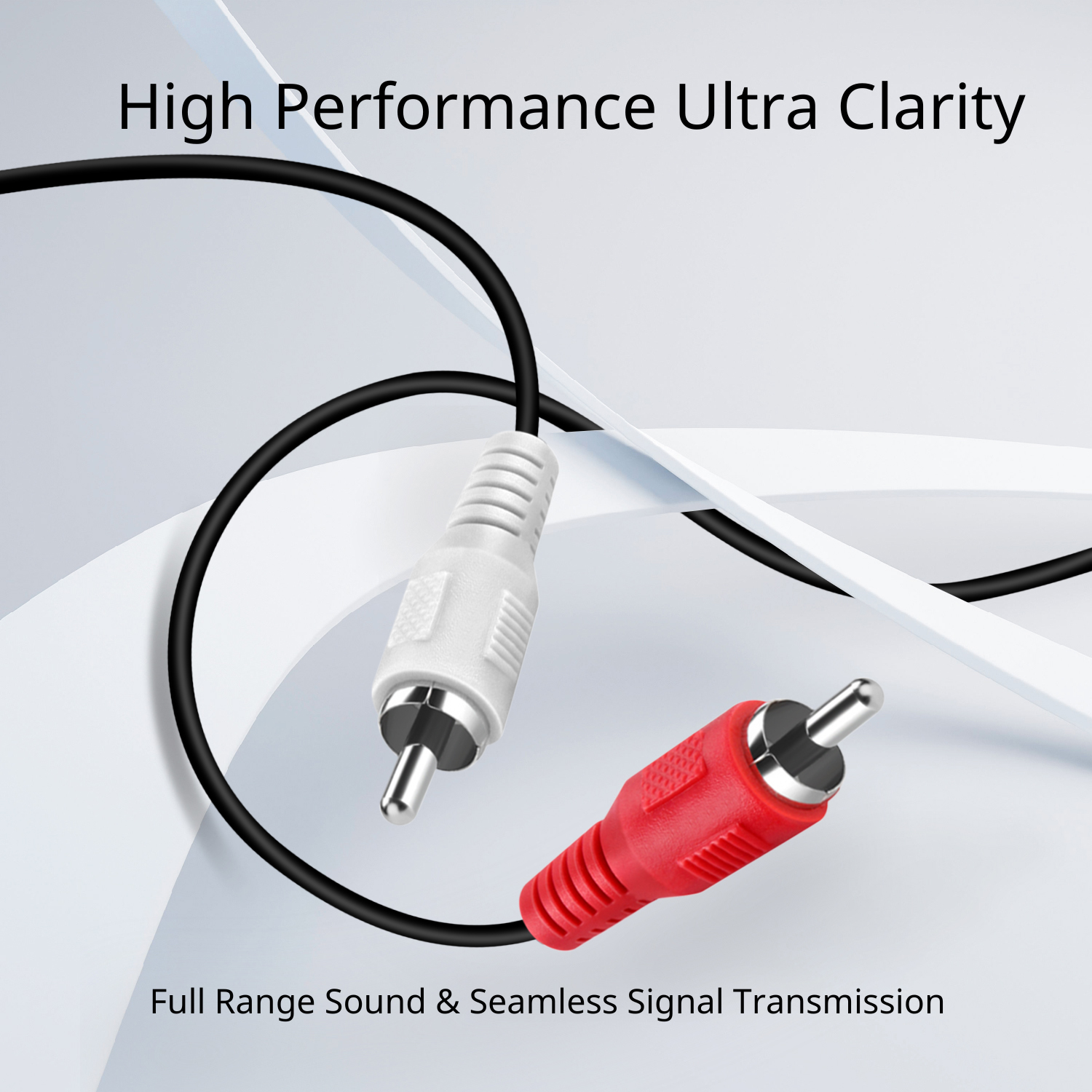 Delivers versatile full range of sound for your AV audio device equipment; Accurately transfer high frequency quality detailed clean natural pure audio sound / realism and clarity jitter-free in audio signals