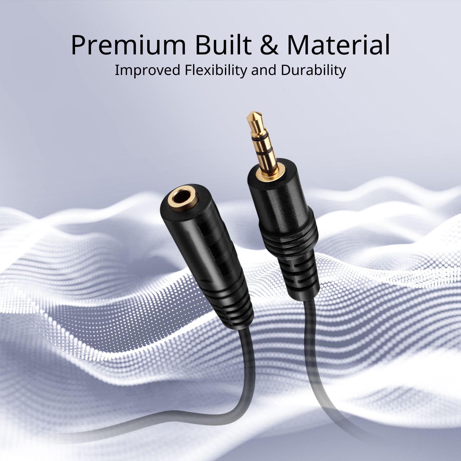 High performance versatile cable delivers full range bass for audio AV equipment; Accurately transfer high bandwidth frequency quality detailed clean natural pure audio sound with realism and clarity jitter-free stereo format signals