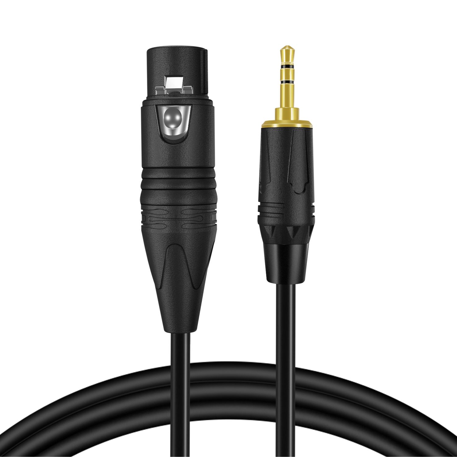 What You Get - 1x 6 ft Balanced Female XLR to 3.5mm Cable. Built from the highest quality materials, with additional flexibility and durability, a long operating life, and the best audio quality
