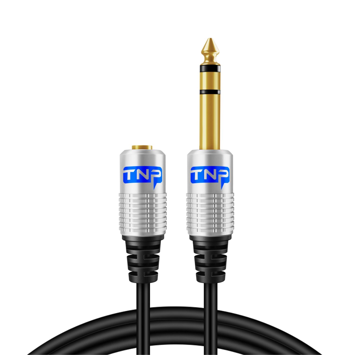 Versatile Audio Solution: Our guitar amp to headphone adapter cable is Ideal for connecting a wide range of musical instruments and audio devices; this cable supports both balanced and stereo audio signals, making it a must-have for studio recordings, live performances, and home entertainment systems