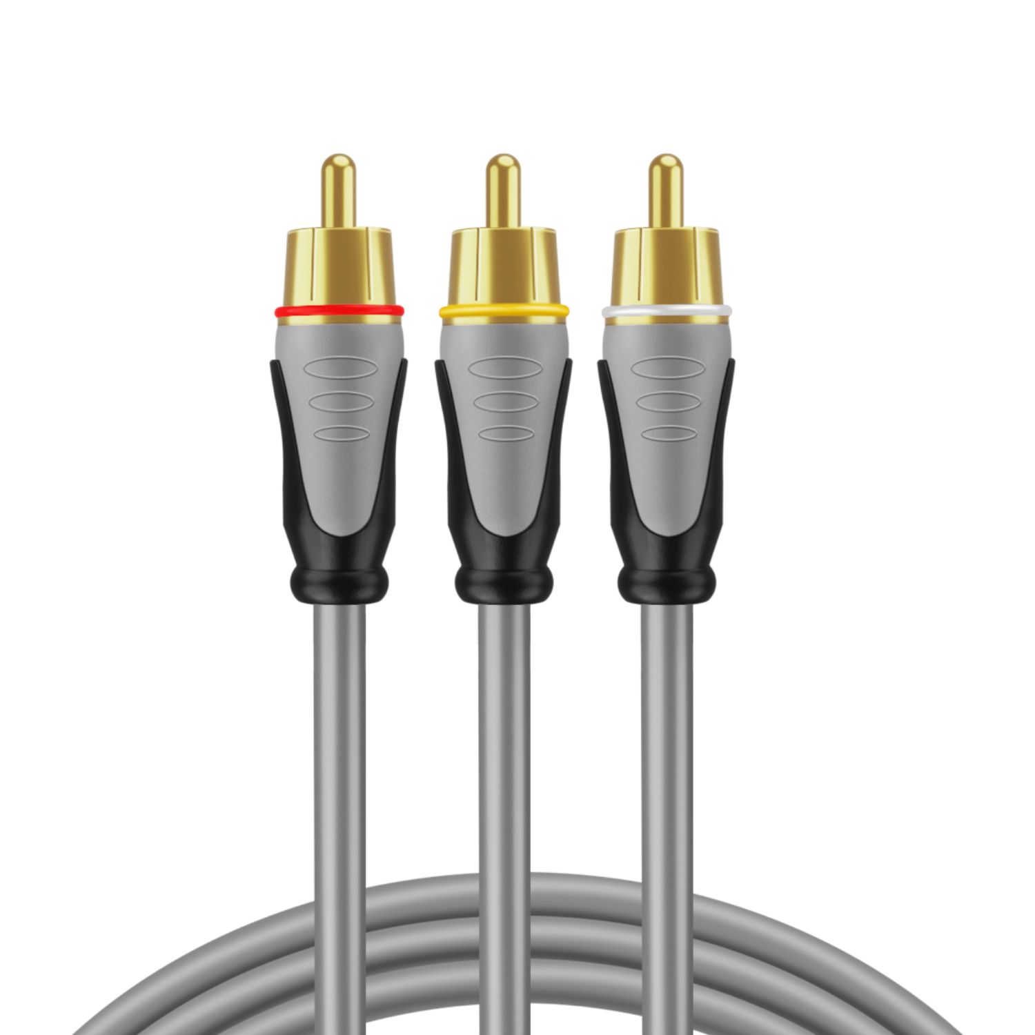 Perfect Length - Our RCA to RCA Audio Cable is 6 Feet long, providing the ideal amount of reach for many standard audio and video setups, giving you the flexibility to set up your devices just how you like them.