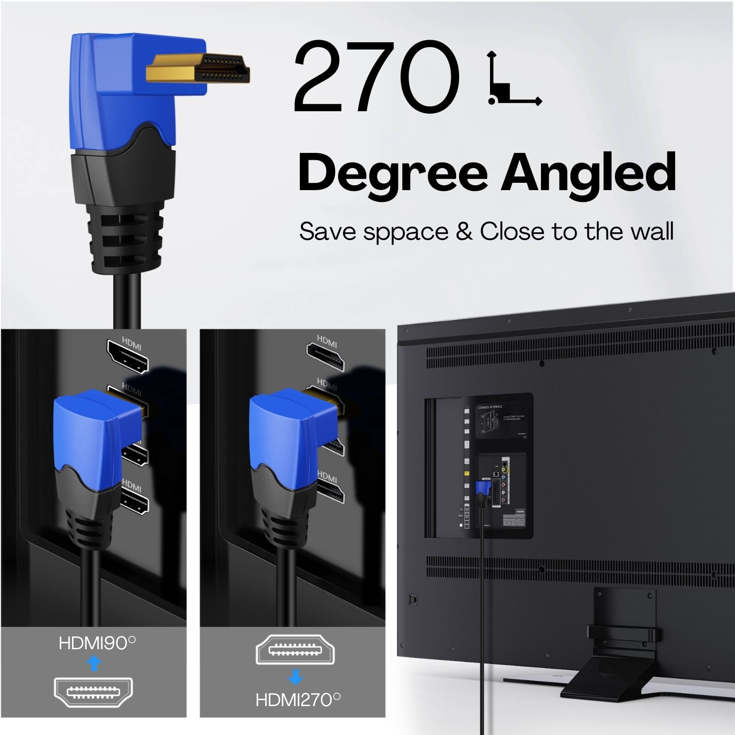 Universal Compatibility - Connect your Blu-Ray player, Cable Box, Apple TV, Roku, Amazon Fire TV, playstation 5 / PS5 / PS4 Pro / Slim, PS3, Xbox Series X/S, XBox 360, Computer PC, Laptop, Macbook Pro and or other HDMI-compatible device to your HDTV, display or projector