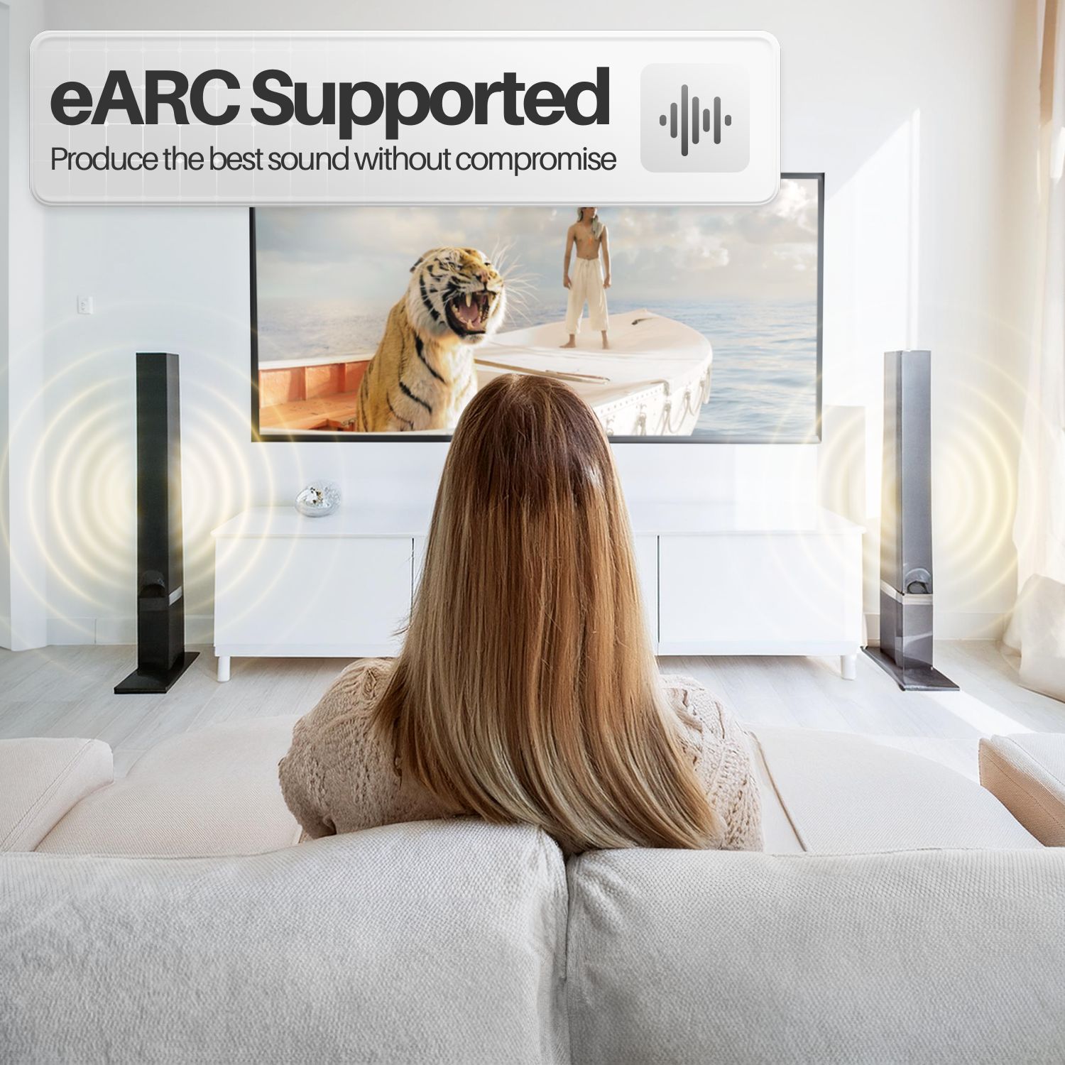 Universal Compatibility - Compatible with Blu-Ray player, Cable Box, Apple TV, Roku, Amazon Fire TV, playstation 5 / PS5, PS4, PS3, Xbox Series X/S, XBox One, XBox 360, Computer PC, Laptop, MacBook Pro and or other HDMI-compatible devices to your HDTV, display or projector; Backward compatible with HDMI 1.4, 1.3 & 1.2