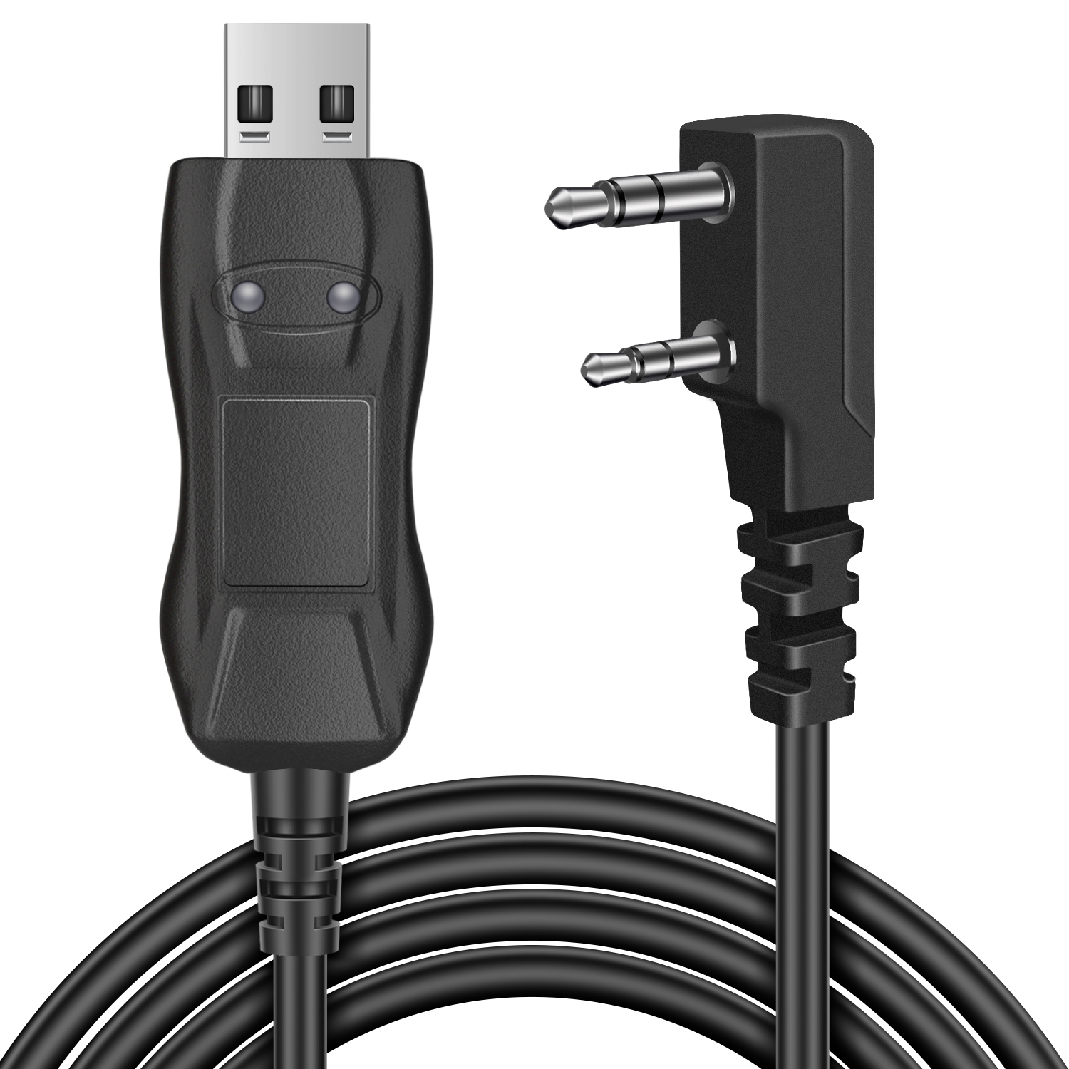 TNP FTDI Programming Cable for Baofeng, Kenwood Radios - Universal Easy Setup USB Chirp Programming Cable Compatible with UV-5R, UV-82HP, 5RM, 5RX, K5PLUS, BF-F8HP, BF-888S, GMRS-V2, TK3107 & More