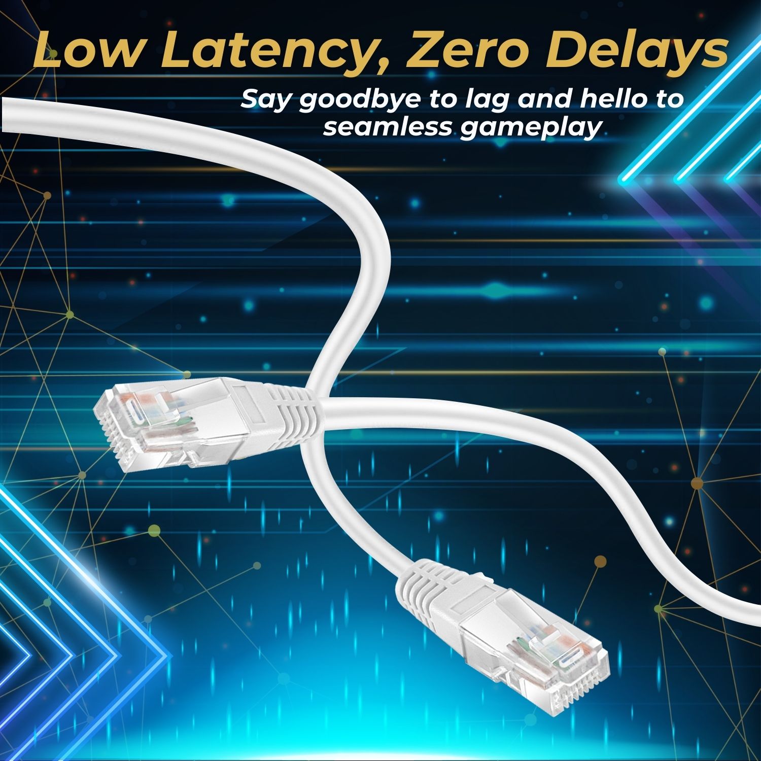 Cat 5e Ethernet Cable 3ft, Cat 5 Internet Patch Cable Cat5e Cable RJ45 Connector LAN Network Cable Cat5 Wire Patch Cord Snagless Computer Ether Wire (3 Foot White)