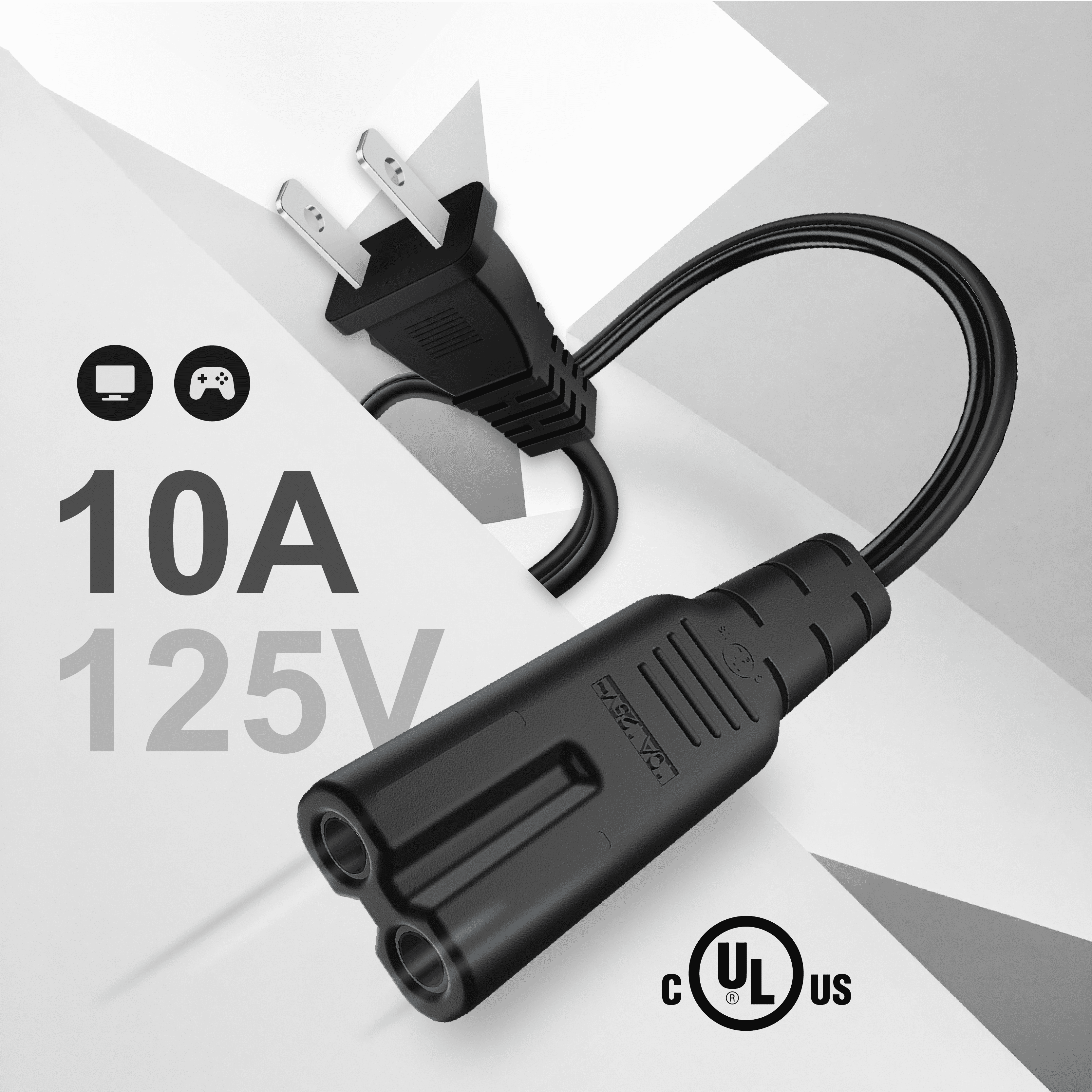 Safe and Reliable: This product is UL Listed and CSA Certified to meet the requirements for safety (fire or shock hazard). We make sure every AC power cable we produce prioritizes your device's safety