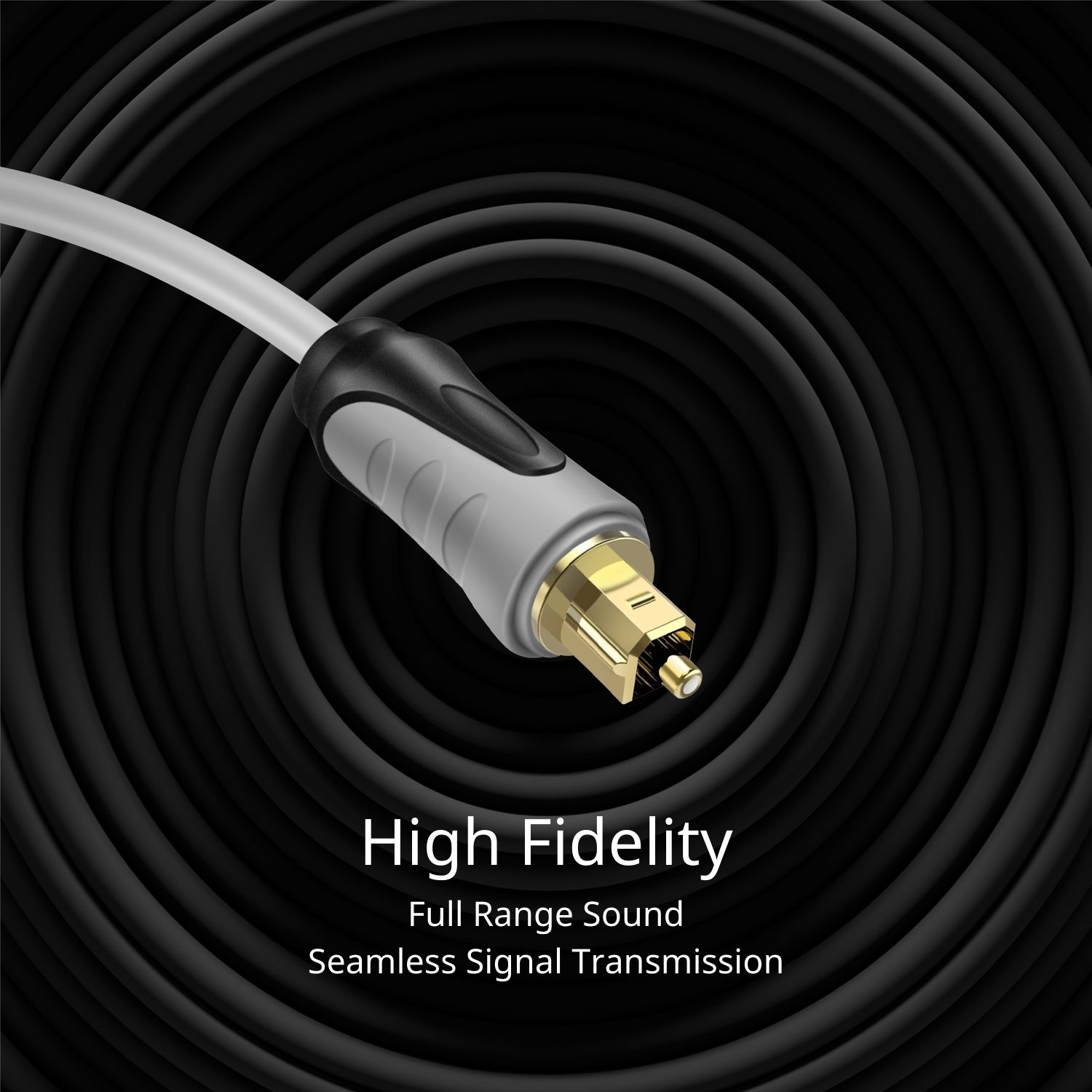 Premium 10FT Digital Toslink Audio Optic Cable Optical Fiber S/PDIF